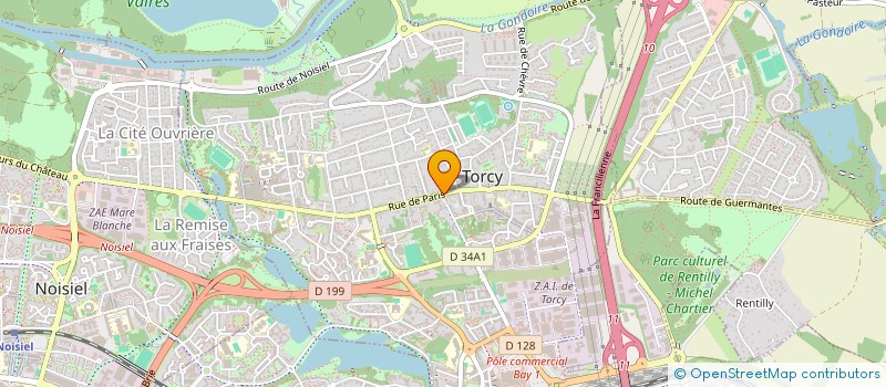 localisation de l'entreprise MONSIEUR ERIC LANGLOIS à TORCY