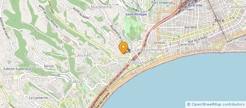 localisation de l'entreprise MONSIEUR ERIC LANTONNET à NICE
