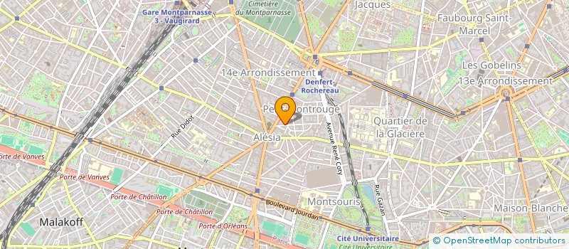 localisation de l'entreprise MONSIEUR ERIC LAPLACE à PARIS
