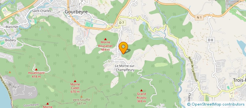 localisation de l'entreprise MONSIEUR ERIC LAQUITAINE  GOURBEYRE