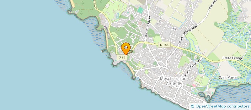 localisation de l'entreprise MONSIEUR ERIC LARRAMENDY  MESCHERS-SUR-GIRONDE