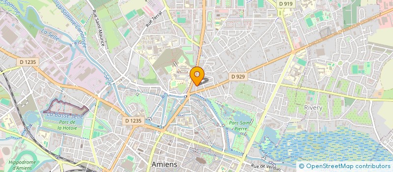 localisation de l'entreprise MONSIEUR ERIC LARRIBE à AMIENS