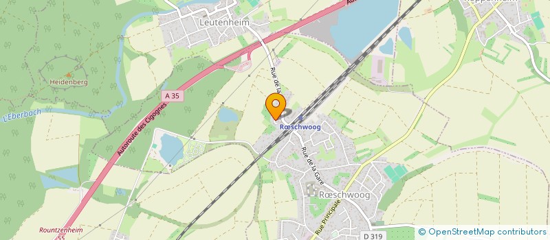 localisation de l'entreprise MONSIEUR ERIC LARRIBERE  RSCHWOOG