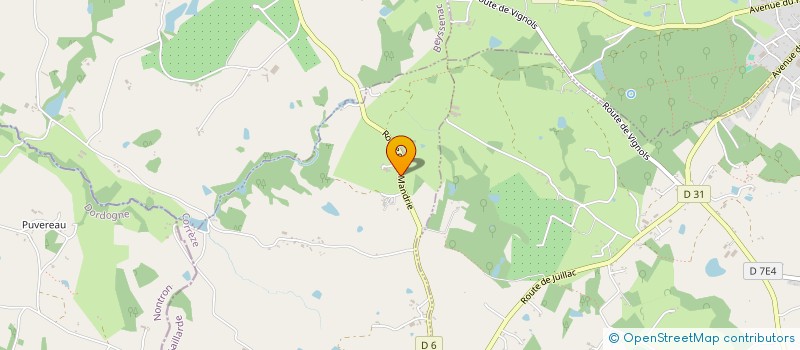 localisation de l'entreprise MONSIEUR ERIC LASCAUX  CONCEZE