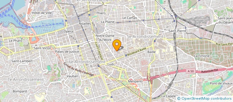 localisation de l'entreprise MONSIEUR ERIC LASSMANN à MARSEILLE