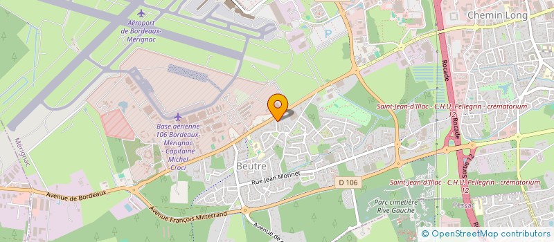 localisation de l'entreprise MONSIEUR ERIC LATASTE  MERIGNAC