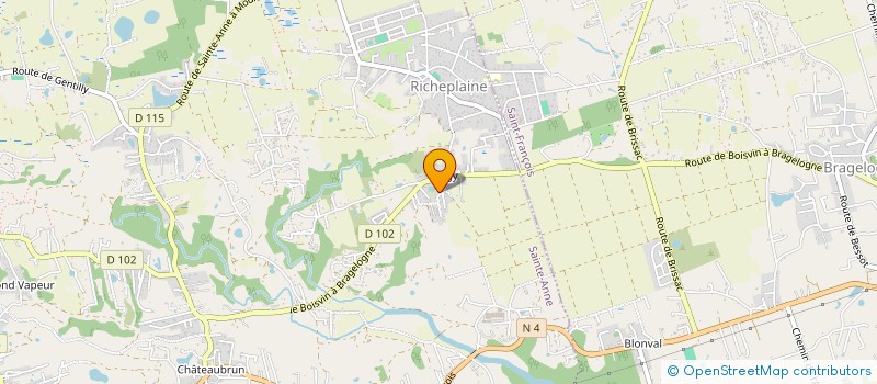 localisation de l'entreprise MONSIEUR ERIC LATCHOUMANIN  SAINTE-ANNE