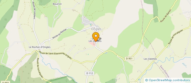 localisation de l'entreprise MONSIEUR ERIC LAUGIER-BRICIO ARBESUK  ONGLES