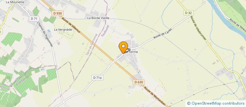 localisation de l'entreprise MONSIEUR ERIC LAURENS  VILLEMUR-SUR-TARN