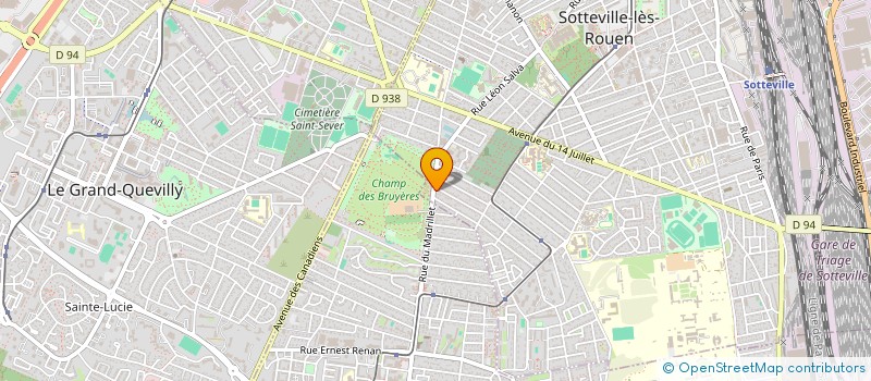 localisation de l'entreprise MONSIEUR ERIC LAURENT  SOTTEVILLE-LES-ROUEN