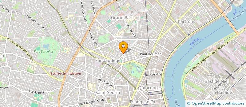 localisation de l'entreprise MONSIEUR ERIC LAVIE à BORDEAUX