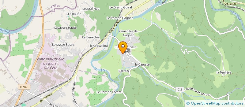 localisation de l'entreprise MONSIEUR ERIC LE BAIL  LAVAL-DE-CERE