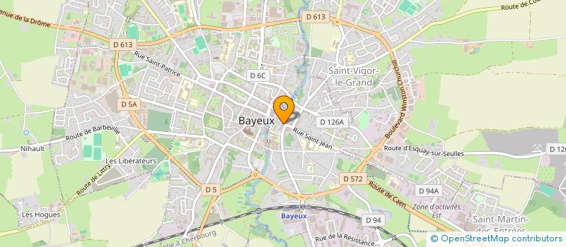 localisation de l'entreprise MONSIEUR ERIC LE BERRE à BAYEUX
