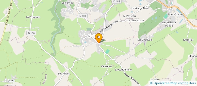 localisation de l'entreprise MONSIEUR ERIC LE BORGNE à MONTVICQ