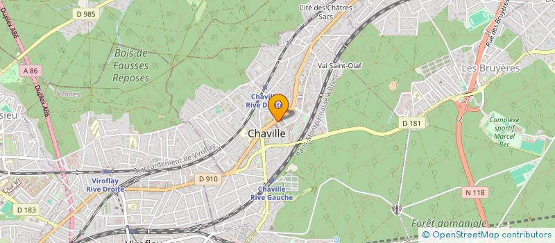 localisation de l'entreprise MONSIEUR ERIC LE BOURDIEC à CHAVILLE