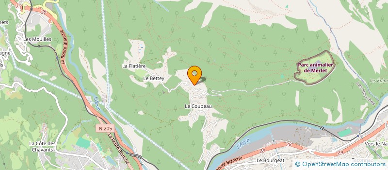 localisation de l'entreprise MONSIEUR ERIC LE BRETON à LES HOUCHES
