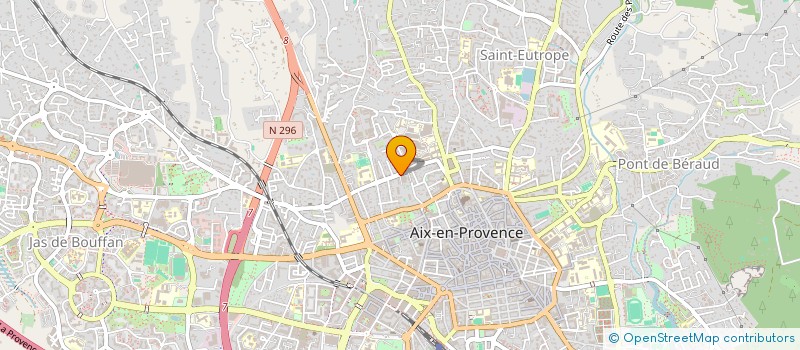 localisation de l'entreprise MONSIEUR ERIC LE BRETTON  AIX-EN-PROVENCE