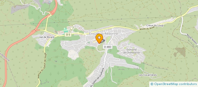 localisation de l'entreprise MONSIEUR ERIC LE BRUN-FREDDI  ENSUES-LA-REDONNE