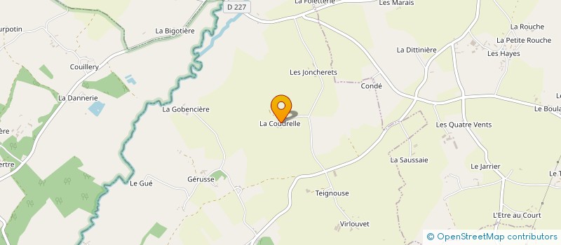 localisation de l'entreprise MONSIEUR ERIC LE CARBONNIER à LA MESNIERE