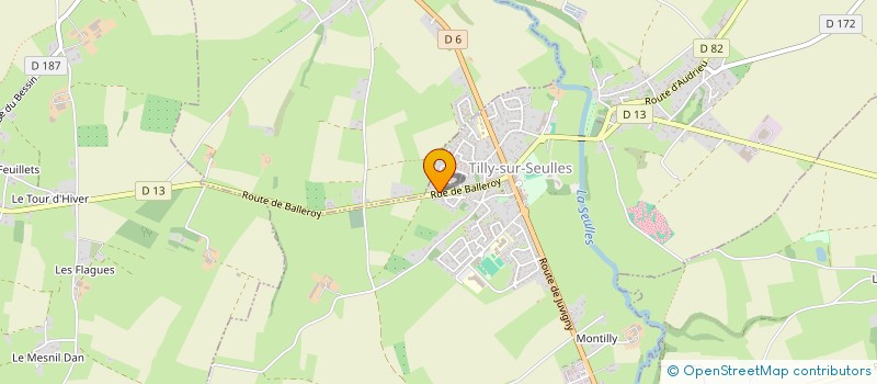 localisation de l'entreprise MONSIEUR ERIC LE DOUX-TURNBULL  NORON-LA-POTERIE