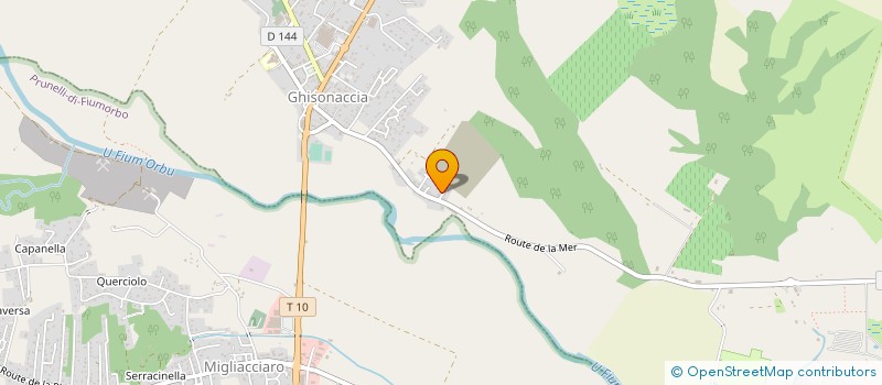 localisation de l'entreprise MONSIEUR ERIC LE DROUMAGUET à GHISONACCIA