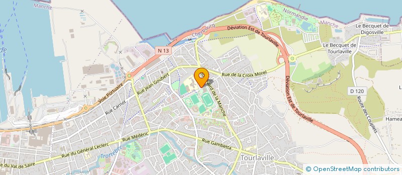 localisation de l'entreprise MONSIEUR ERIC LE FAOU  CHERBOURG-EN-COTENTIN