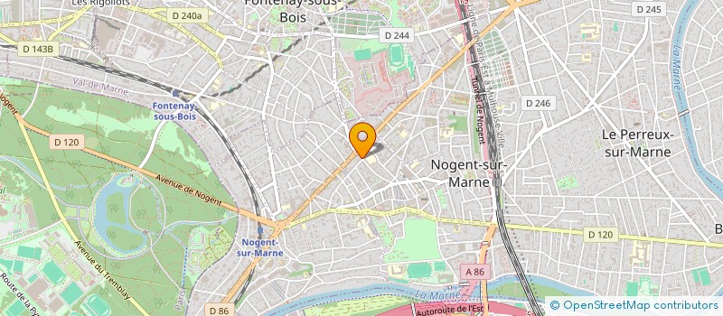 localisation de l'entreprise MONSIEUR ERIC LE GALL  NOGENT-SUR-MARNE