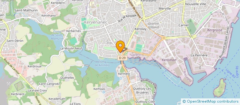 localisation de l'entreprise MONSIEUR ERIC LE GUEN  SERVIAN