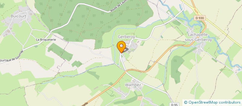 localisation de l'entreprise MONSIEUR ERIC LE LANN  GERBEROY