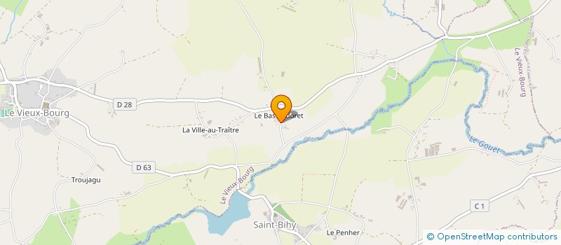 localisation de l'entreprise MONSIEUR ERIC LE LAY à LE VIEUX-BOURG