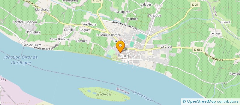 localisation de l'entreprise MONSIEUR ERIC LE LEVREUR à BOURG