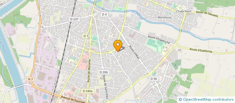 localisation de l'entreprise MONSIEUR ERIC LE MERCIER à MONTELIMAR