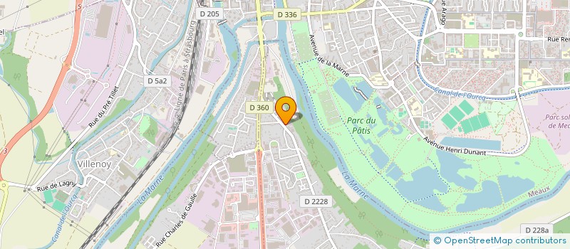 localisation de l'entreprise MONSIEUR ERIC LE NEN à NANTEUIL-LES-MEAUX