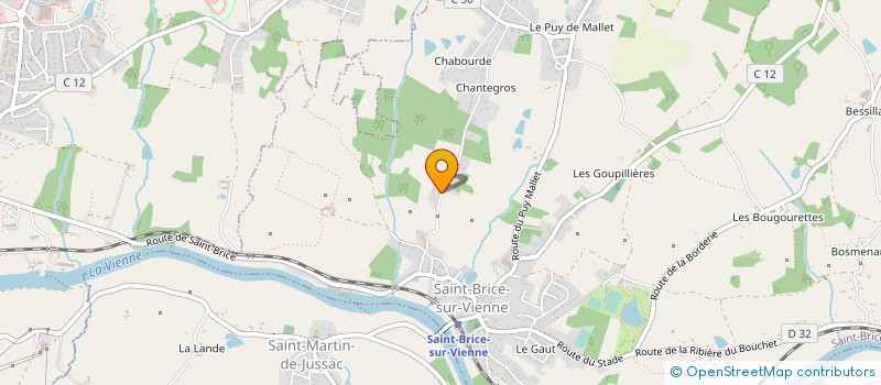 localisation de l'entreprise MONSIEUR ERIC LE ROUX à SAINT-BRICE-SUR-VIENNE