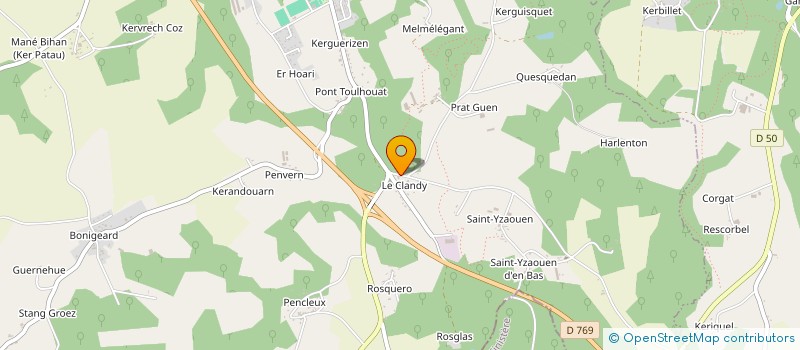 localisation de l'entreprise MONSIEUR ERIC LE ROUX  MESLAN