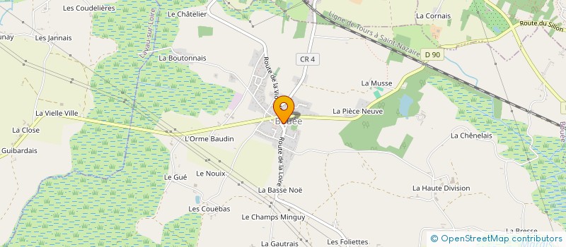 localisation de l'entreprise MONSIEUR ERIC LE TYRANT  LAVAU-SUR-LOIRE