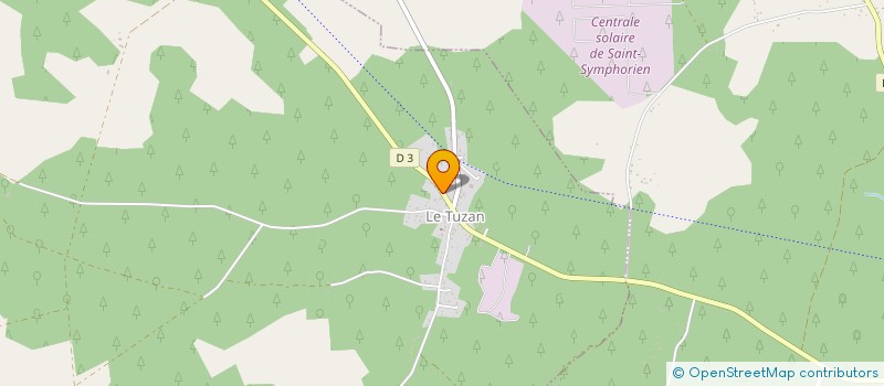 localisation de l'entreprise MONSIEUR ERIC LEBLANC  BAIGTS-DE-BEARN