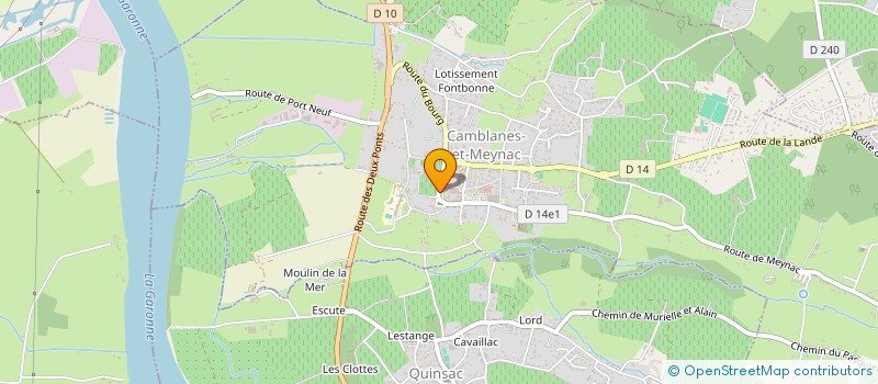 localisation de l'entreprise MONSIEUR ERIC LEBLOND  SAUMANE-DE-VAUCLUSE