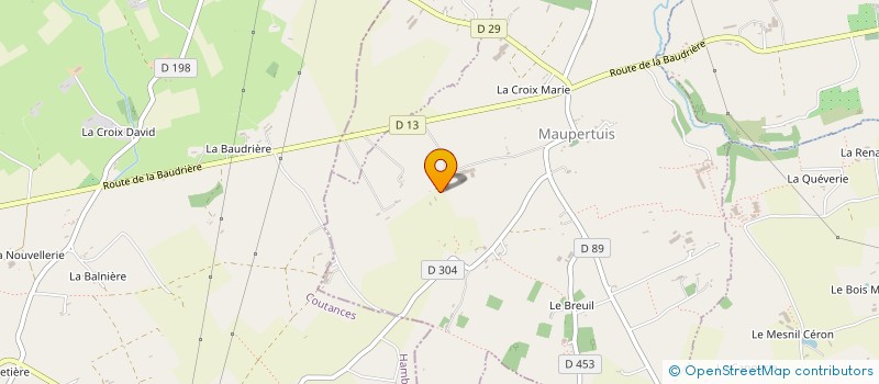 localisation de l'entreprise MONSIEUR ERIC LEBOUVIER  MONTABOT