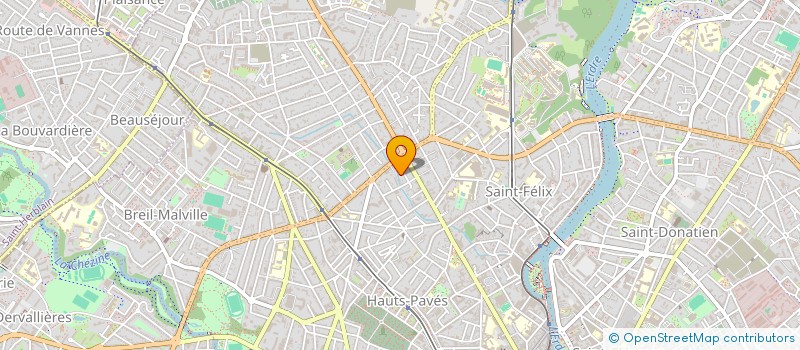 localisation de l'entreprise MONSIEUR ERIC LEBRE à NANTES
