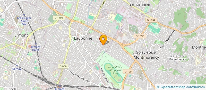 localisation de l'entreprise MONSIEUR ERIC LECAILLET à EAUBONNE