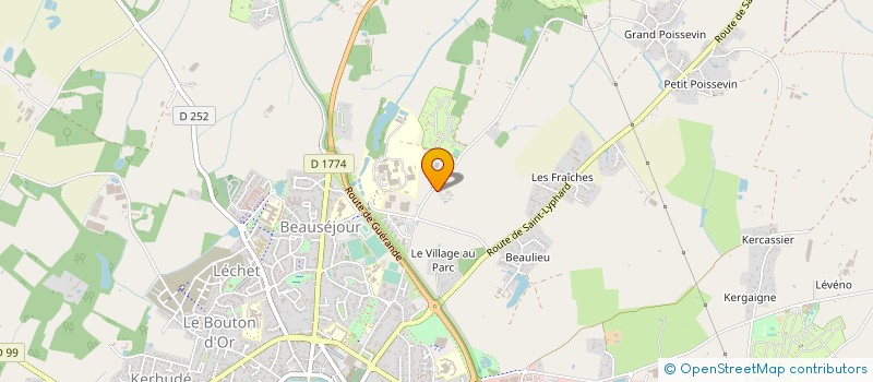 localisation de l'entreprise MONSIEUR ERIC LECHAT à GUERANDE