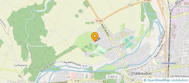 localisation de l'entreprise MONSIEUR ERIC LECOIN à CHATEAUDUN