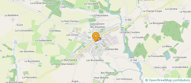 localisation de l'entreprise MONSIEUR ERIC LECOURT  SAINT-PIERRE-DES-NIDS