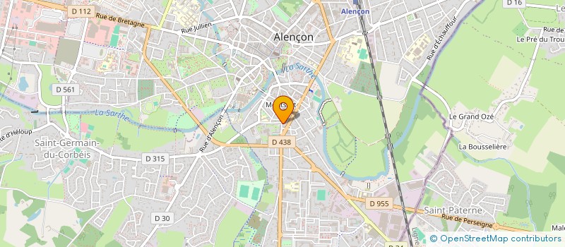 localisation de l'entreprise MONSIEUR ERIC LEDUC à ALENCON