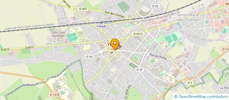 localisation de l'entreprise MONSIEUR ERIC LEFEBVRE  TOUFFREVILLE-LA-CORBELINE