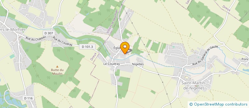 localisation de l'entreprise MONSIEUR ERIC LEFEBVRE à SAINT-MARTIN-DE-NIGELLES