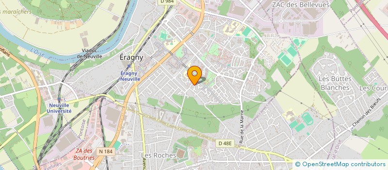 localisation de l'entreprise MONSIEUR ERIC LEFEVRE à ERAGNY
