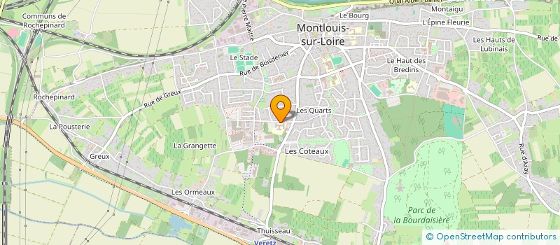 localisation de l'entreprise MONSIEUR ERIC LEFEVRE  MONTLOUIS-SUR-LOIRE