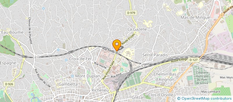 localisation de l'entreprise MONSIEUR ERIC LEFORT  NIMES